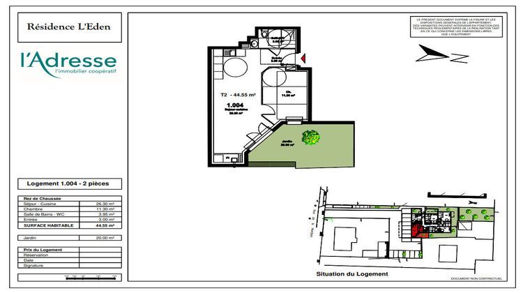 Ma-Cabane - Vente Appartement SARAN, 44 m²