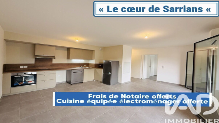 Ma-Cabane - Vente Appartement Sarrians, 45 m²