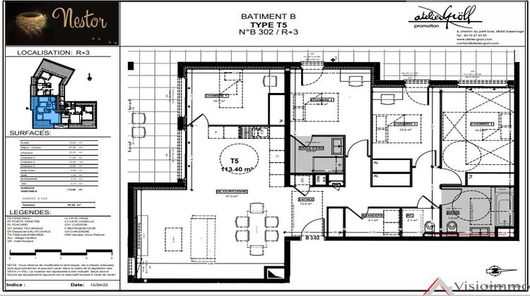 Ma-Cabane - Vente Appartement Sassenage, 114 m²