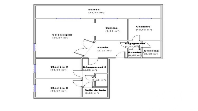 Ma-Cabane - Vente Appartement Sathonay-Camp, 89 m²