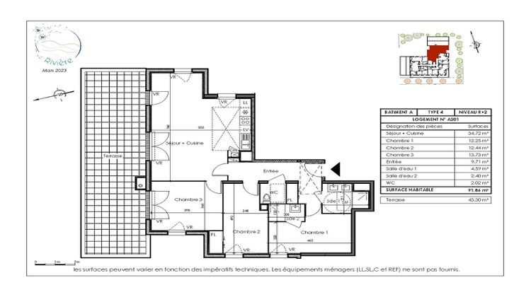 Ma-Cabane - Vente Appartement SAUTRON, 92 m²