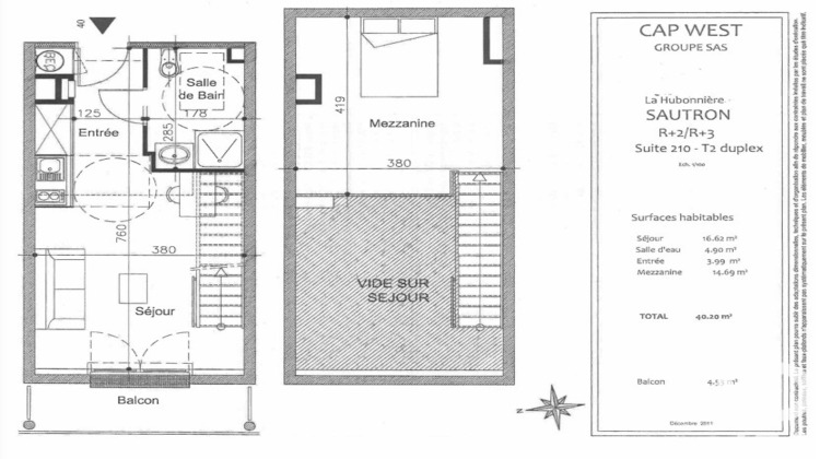 Ma-Cabane - Vente Appartement Sautron, 40 m²