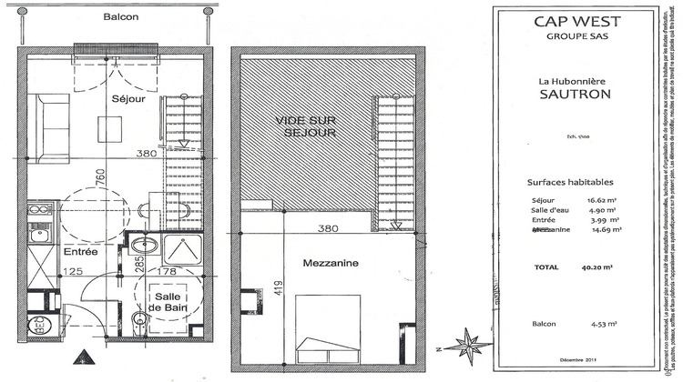 Ma-Cabane - Vente Appartement Sautron, 40 m²