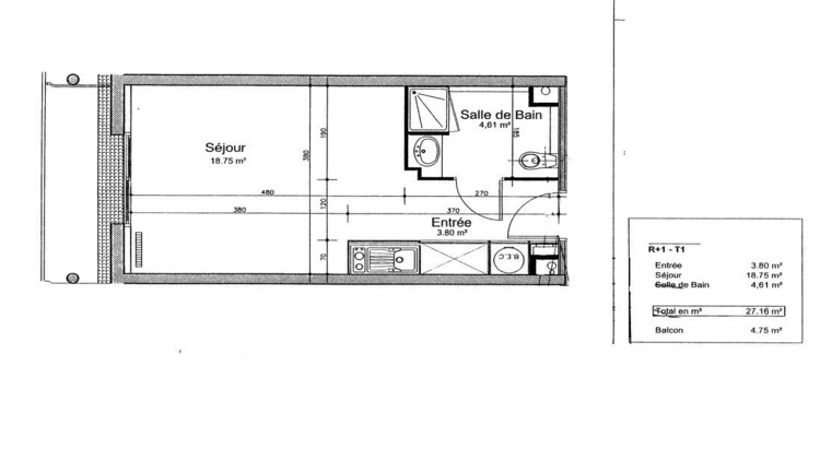 Ma-Cabane - Vente Appartement Sautron, 27 m²