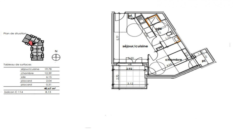 Ma-Cabane - Vente Appartement SAUVIAN, 40 m²