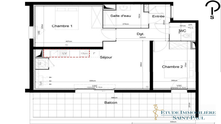 Ma-Cabane - Vente Appartement Sauvian, 59 m²