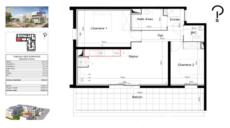 Ma-Cabane - Vente Appartement SAUVIAN, 59 m²
