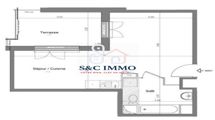 Ma-Cabane - Vente Appartement Savigny-le-Temple, 35 m²