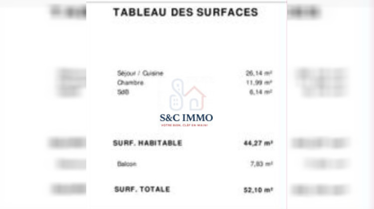 Ma-Cabane - Vente Appartement Savigny-le-Temple, 44 m²