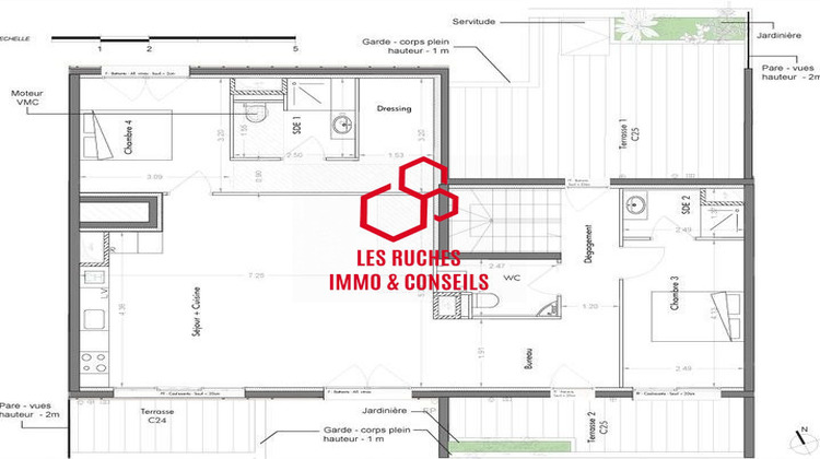 Ma-Cabane - Vente Appartement Sceaux, 125 m²