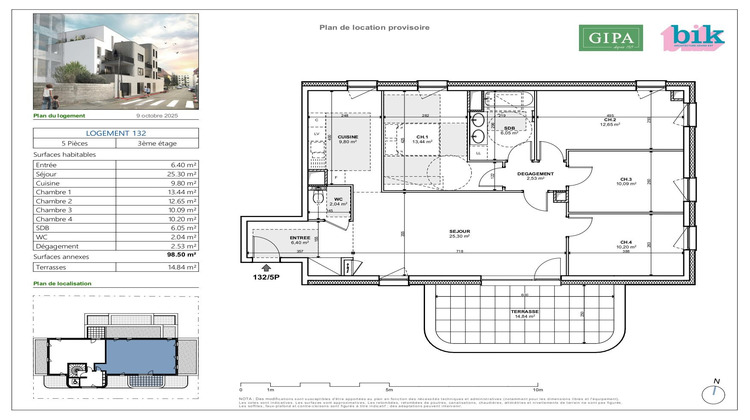 Ma-Cabane - Vente Appartement Schiltigheim, 98 m²