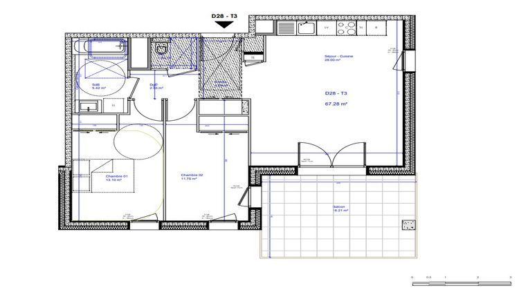 Ma-Cabane - Vente Appartement SCIEZ, 67 m²