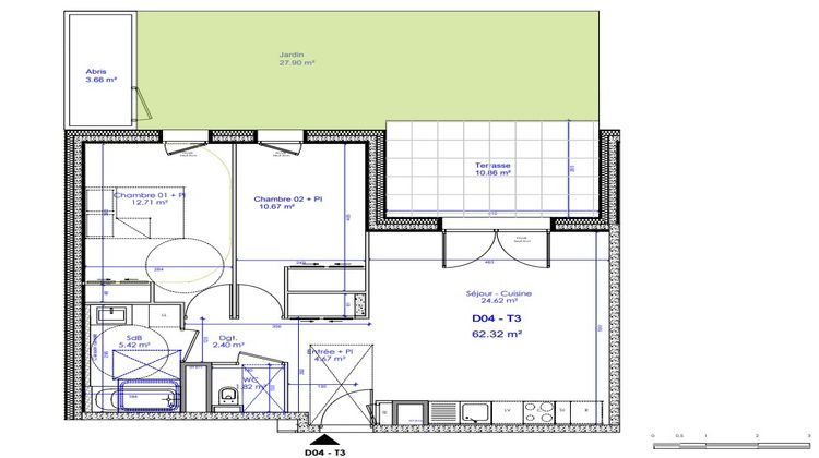 Ma-Cabane - Vente Appartement SCIEZ, 62 m²