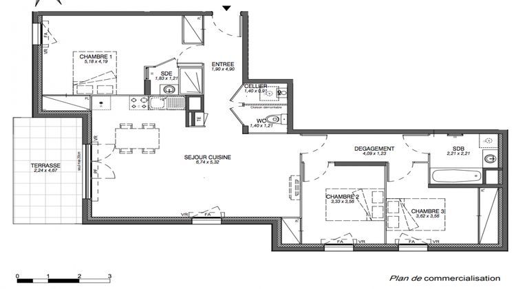 Ma-Cabane - Vente Appartement SCIEZ, 88 m²