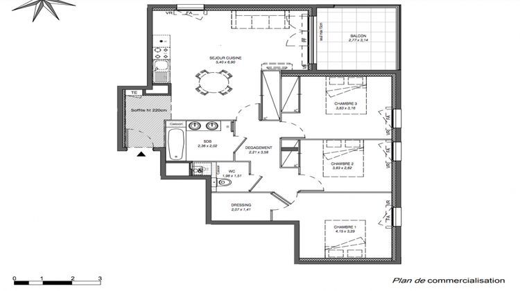 Ma-Cabane - Vente Appartement SCIEZ, 78 m²