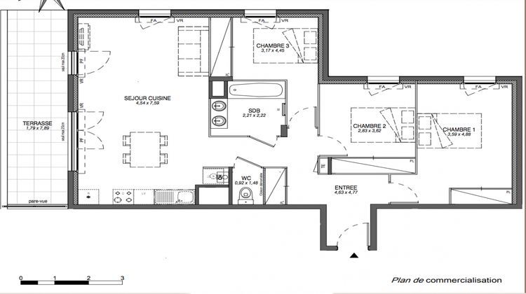 Ma-Cabane - Vente Appartement SCIEZ, 80 m²