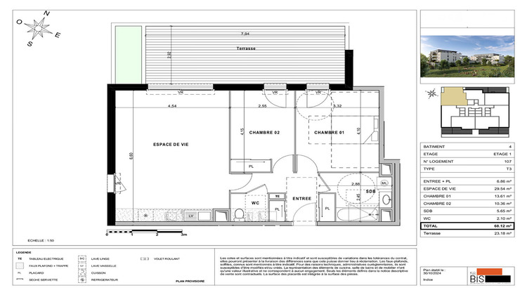Ma-Cabane - Vente Appartement SCIEZ, 68 m²
