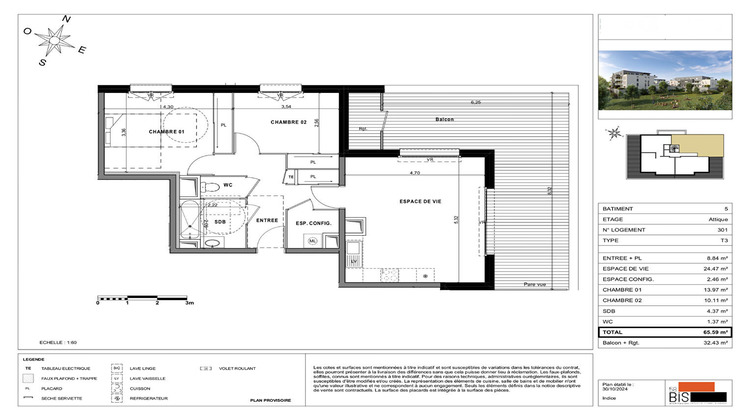 Ma-Cabane - Vente Appartement SCIEZ, 65 m²