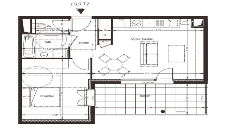 Ma-Cabane - Vente Appartement Ségny, 46 m²