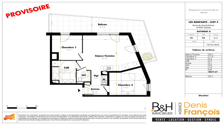 Ma-Cabane - Vente Appartement Sélestat, 60 m²