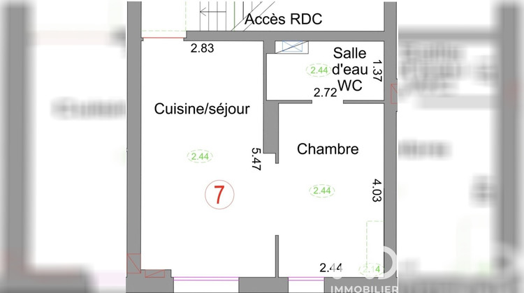 Ma-Cabane - Vente Appartement Selles-sur-Cher, 29 m²