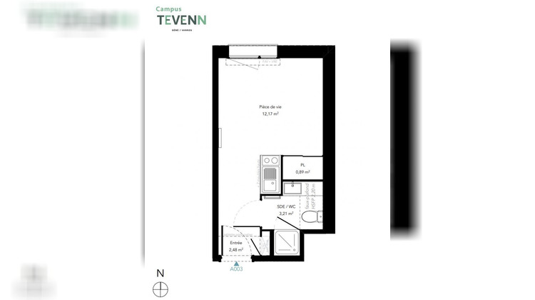 Ma-Cabane - Vente Appartement Sene, 18 m²