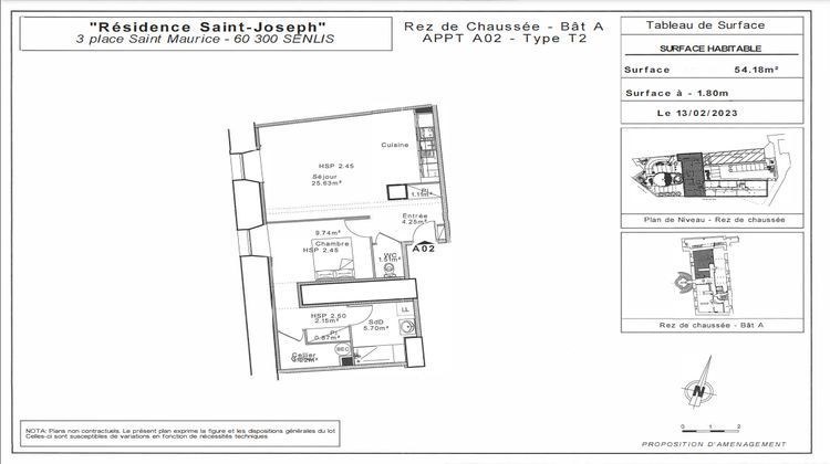 Ma-Cabane - Vente Appartement SENLIS, 41 m²