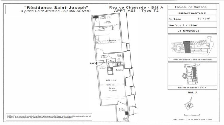 Ma-Cabane - Vente Appartement SENLIS, 41 m²