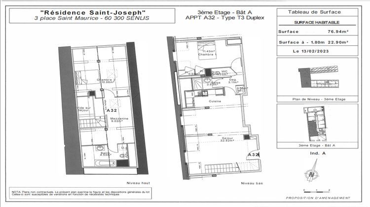 Ma-Cabane - Vente Appartement SENLIS, 41 m²