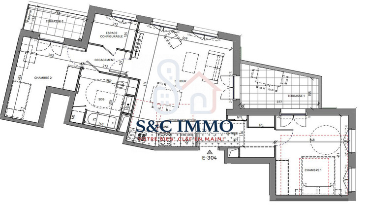 Ma-Cabane - Vente Appartement Serris, 69 m²