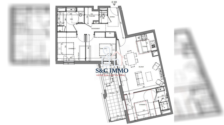 Ma-Cabane - Vente Appartement Serris, 86 m²
