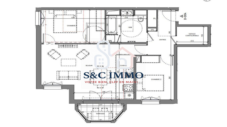 Ma-Cabane - Vente Appartement Serris, 68 m²
