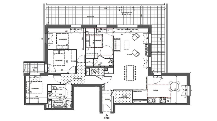 Ma-Cabane - Vente Appartement Serris, 117 m²