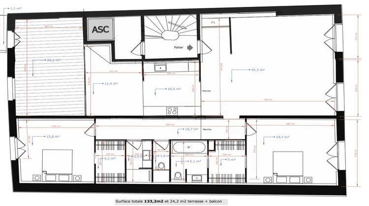 Ma-Cabane - Vente Appartement Sète, 133 m²