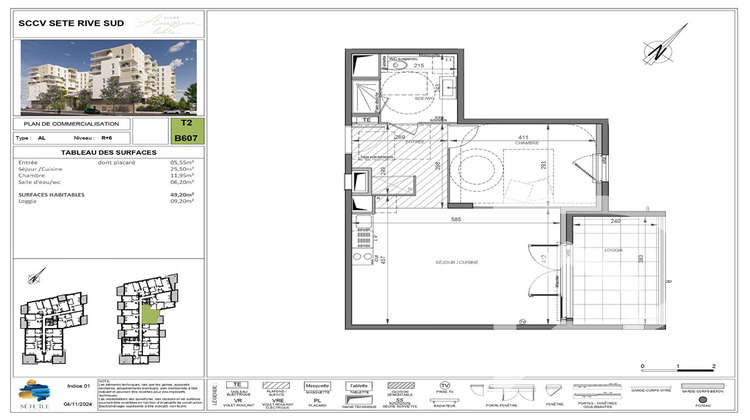 Ma-Cabane - Vente Appartement SETE, 49 m²