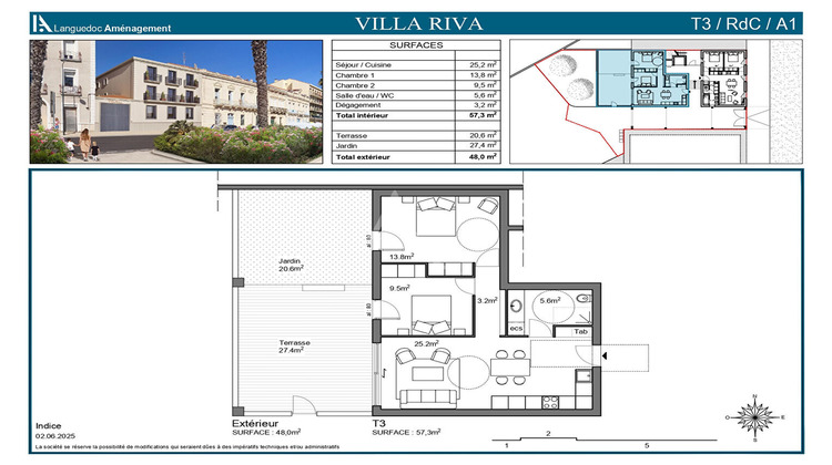 Ma-Cabane - Vente Appartement SETE, 57 m²