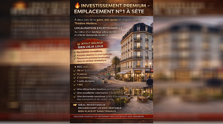 Ma-Cabane - Vente Appartement Sete, 96 m²