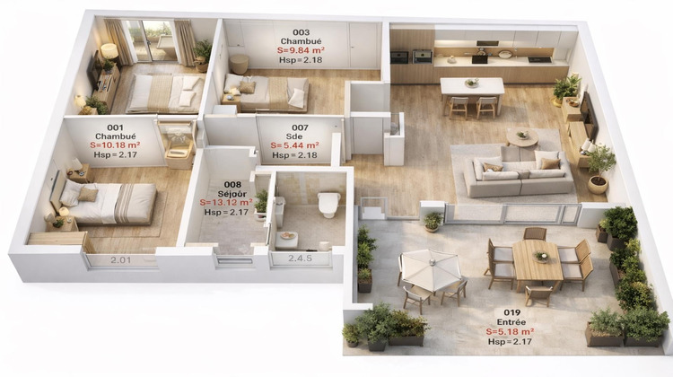 Ma-Cabane - Vente Appartement Sete, 96 m²