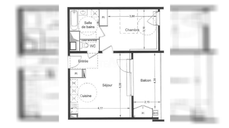 Ma-Cabane - Vente Appartement SETE, 44 m²