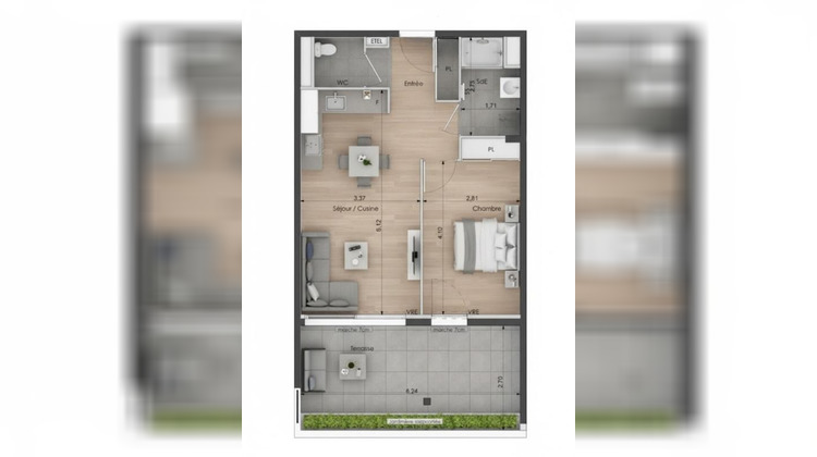 Ma-Cabane - Vente Appartement SETE, 44 m²