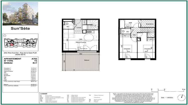 Ma-Cabane - Vente Appartement Sète, 93 m²