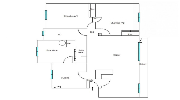 Ma-Cabane - Vente Appartement Sète, 66 m²