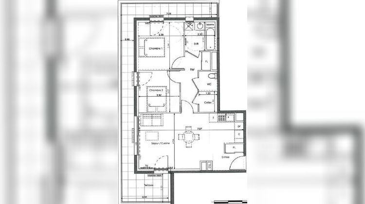 Ma-Cabane - Vente Appartement SETE CORNICHE PLAGE, 64 m²