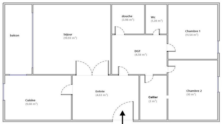 Ma-Cabane - Vente Appartement Sevran, 68 m²