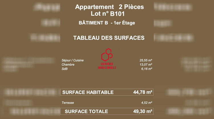Ma-Cabane - Vente Appartement Sevran, 44 m²