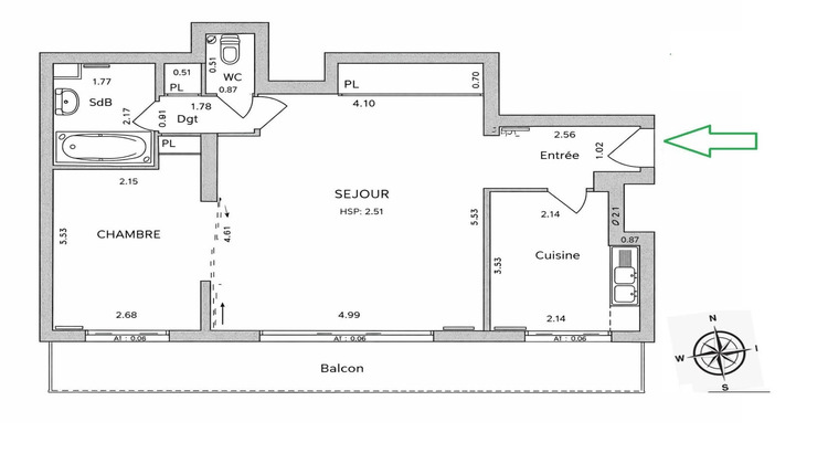 Ma-Cabane - Vente Appartement Sevres, 59 m²