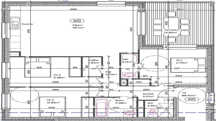 Ma-Cabane - Vente Appartement SEYSSEL, 86 m²