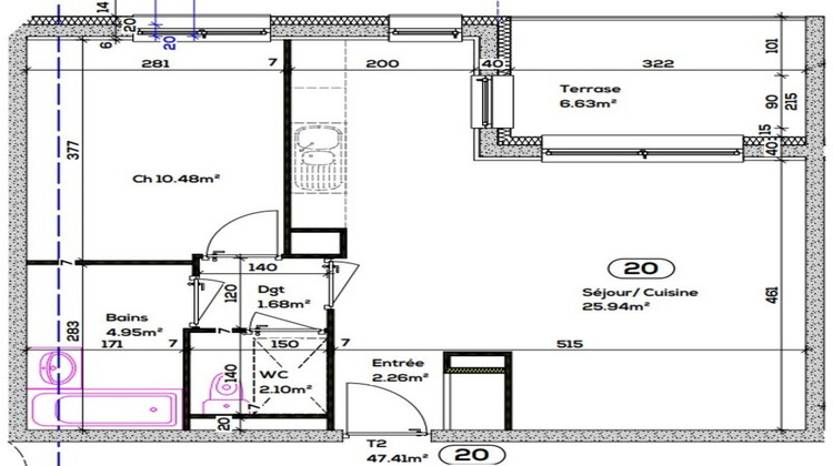 Ma-Cabane - Vente Appartement SEYSSEL, 47 m²