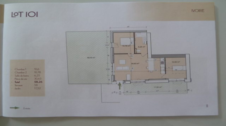 Ma-Cabane - Vente Appartement Sillingy, 56 m²