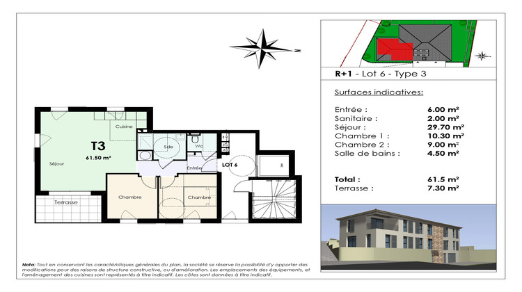 Ma-Cabane - Vente Appartement Six-Fours-les-Plages, 61 m²